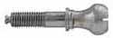 Top jaw screw, 1/4-28 thread, slotted